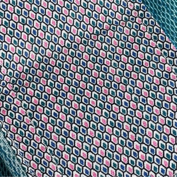 Robert Graham Blue Textured Button Down Shirt - Picture 11 of 13